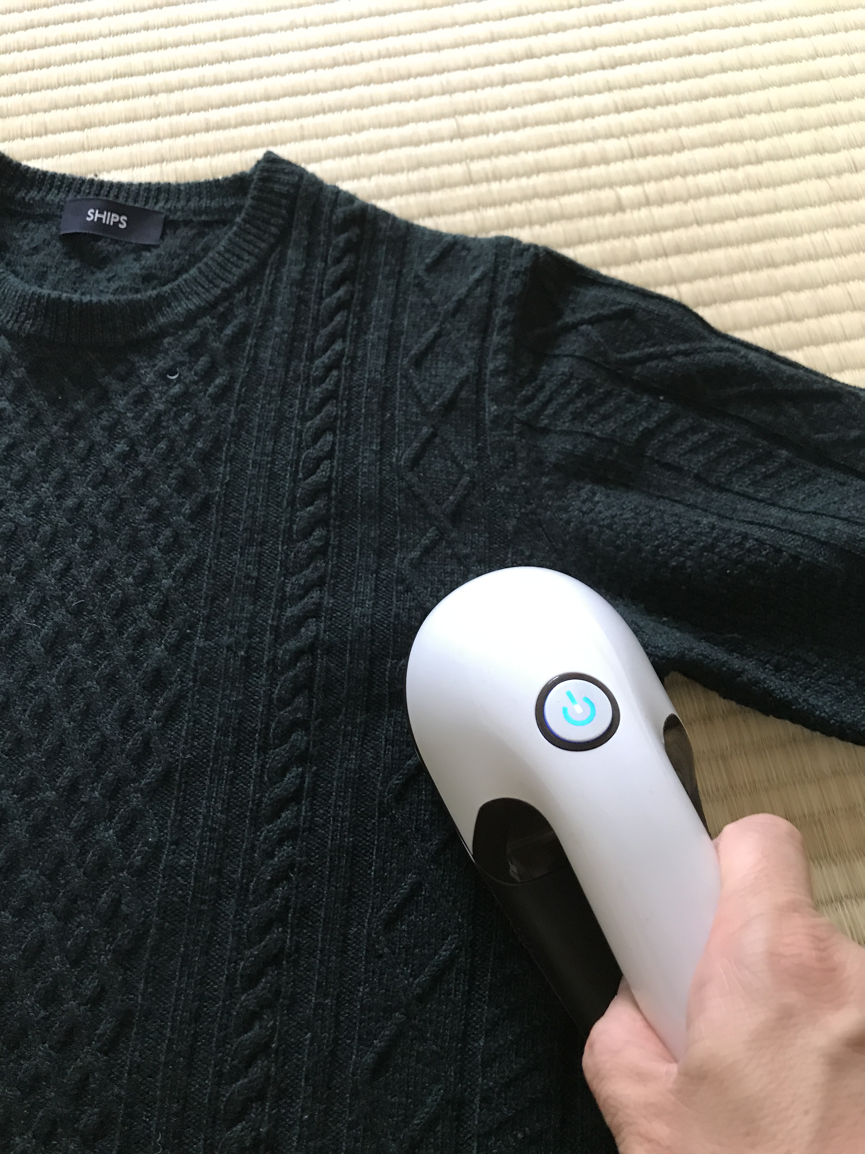 ニットの毛玉に困っていませんか？超強力毛玉取り機を紹介します