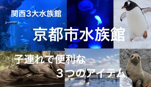 京都水族館は子どもが喜ぶ身近な水族館！あると便利な３つのアイテムと豆知識